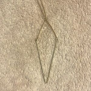 Boutique Gold Geometric Necklace • Adjustable chain from 39-33 inches